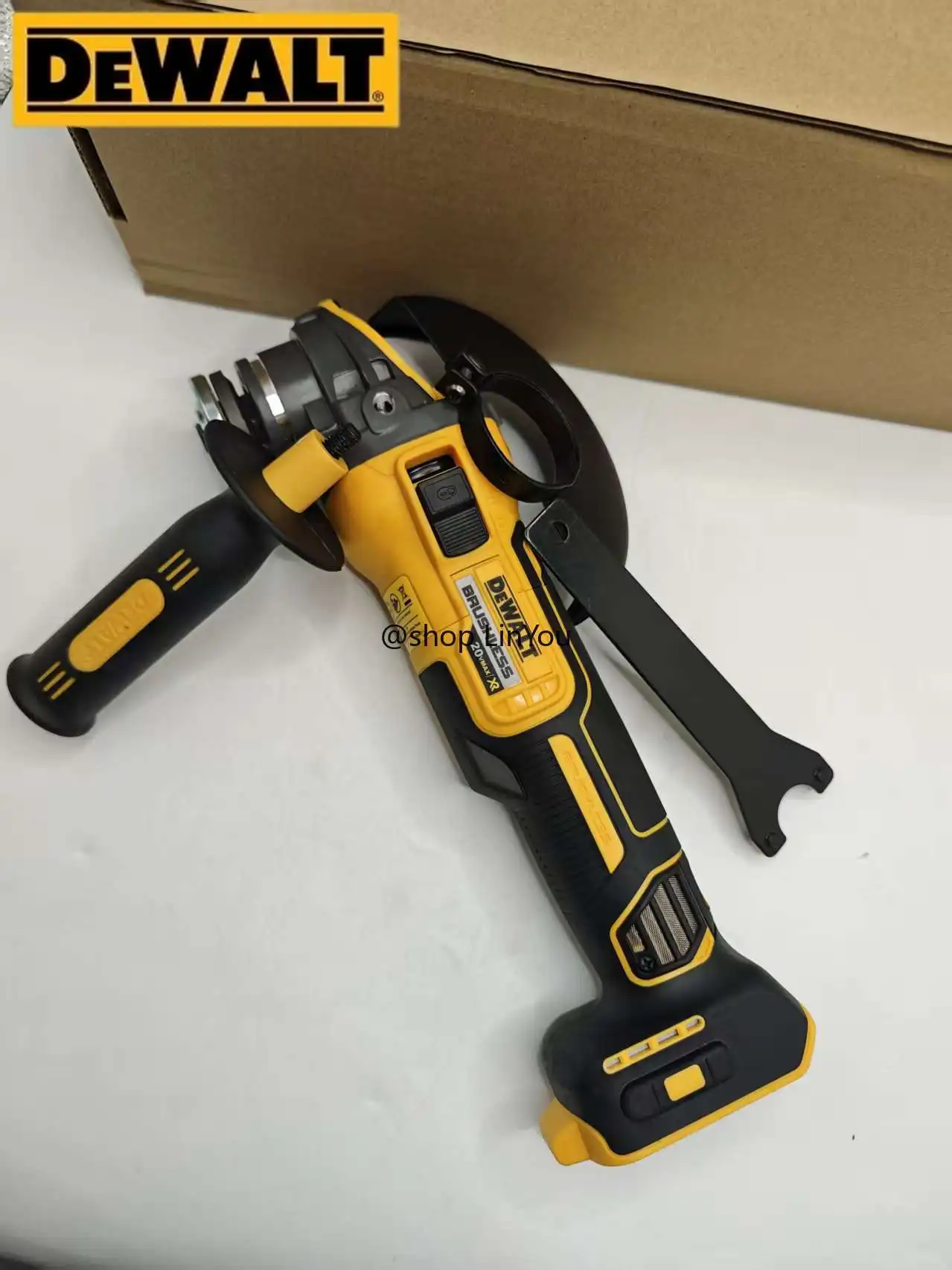 Cordless Angle Grinder 125Mm Brushless - Amoladora angular inalámbrica DEWALT DCG409, 125