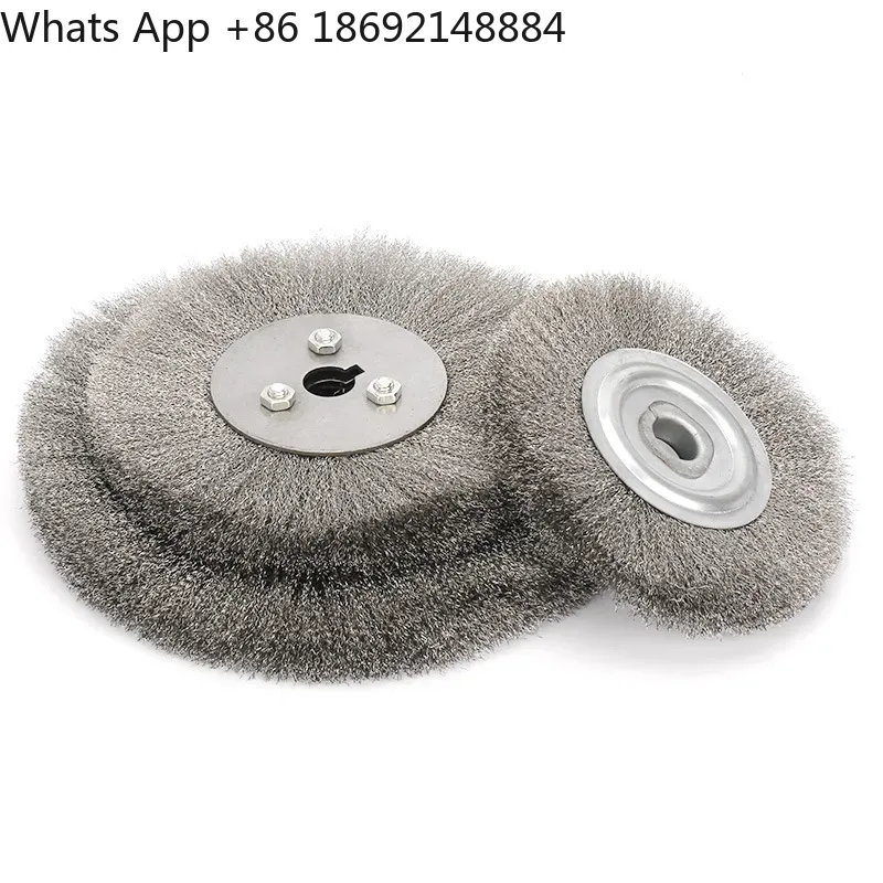 Angle Grinder Wire Brush Wheel - Cepillo de alambre plano de acero