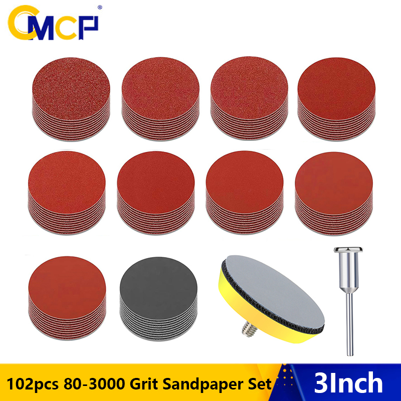 Grinder Polishing Pad Kit - CMCP 102 Uds. Almohadillas de discos