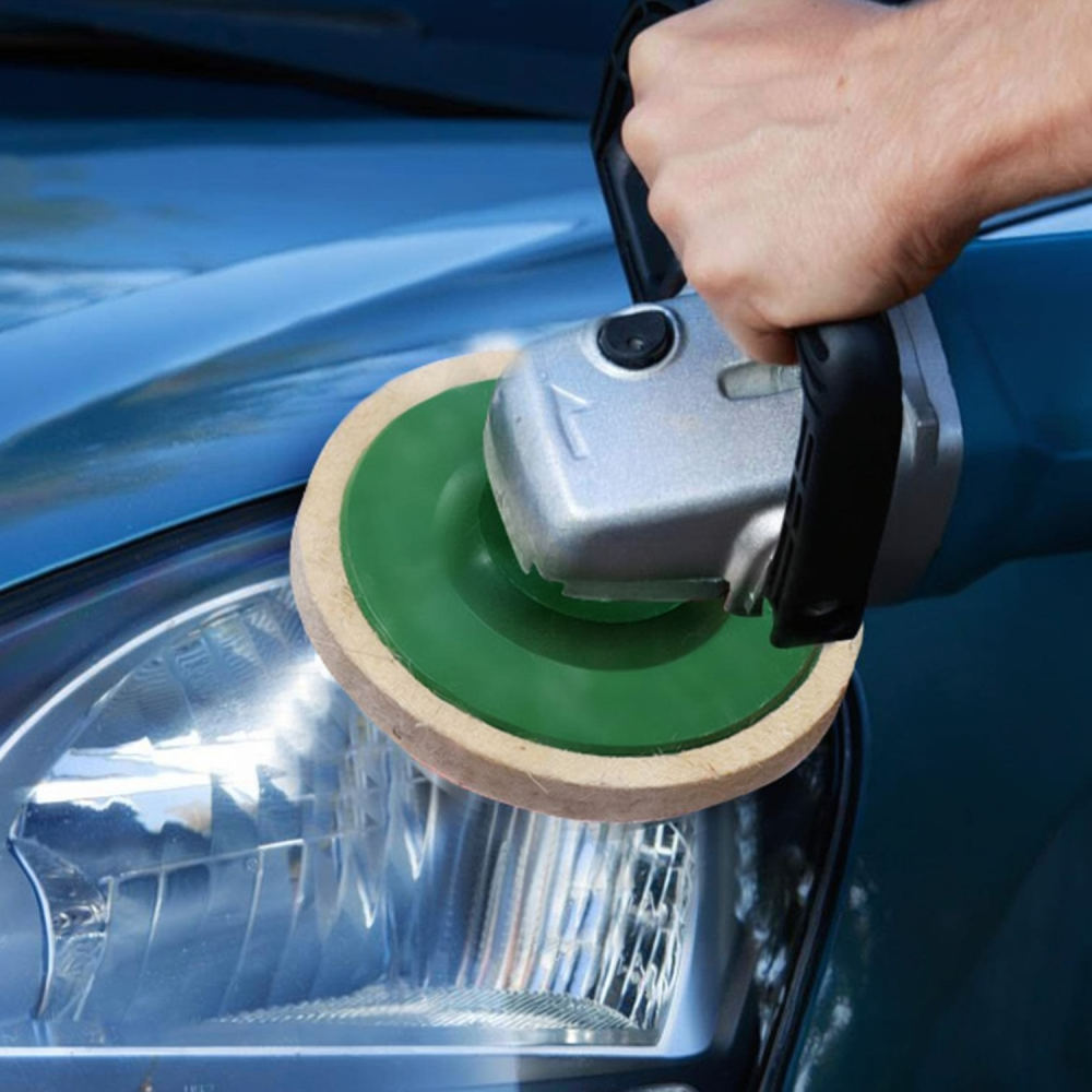 Grinder Polishing Pad Kit - Disco de pulido de fieltro de