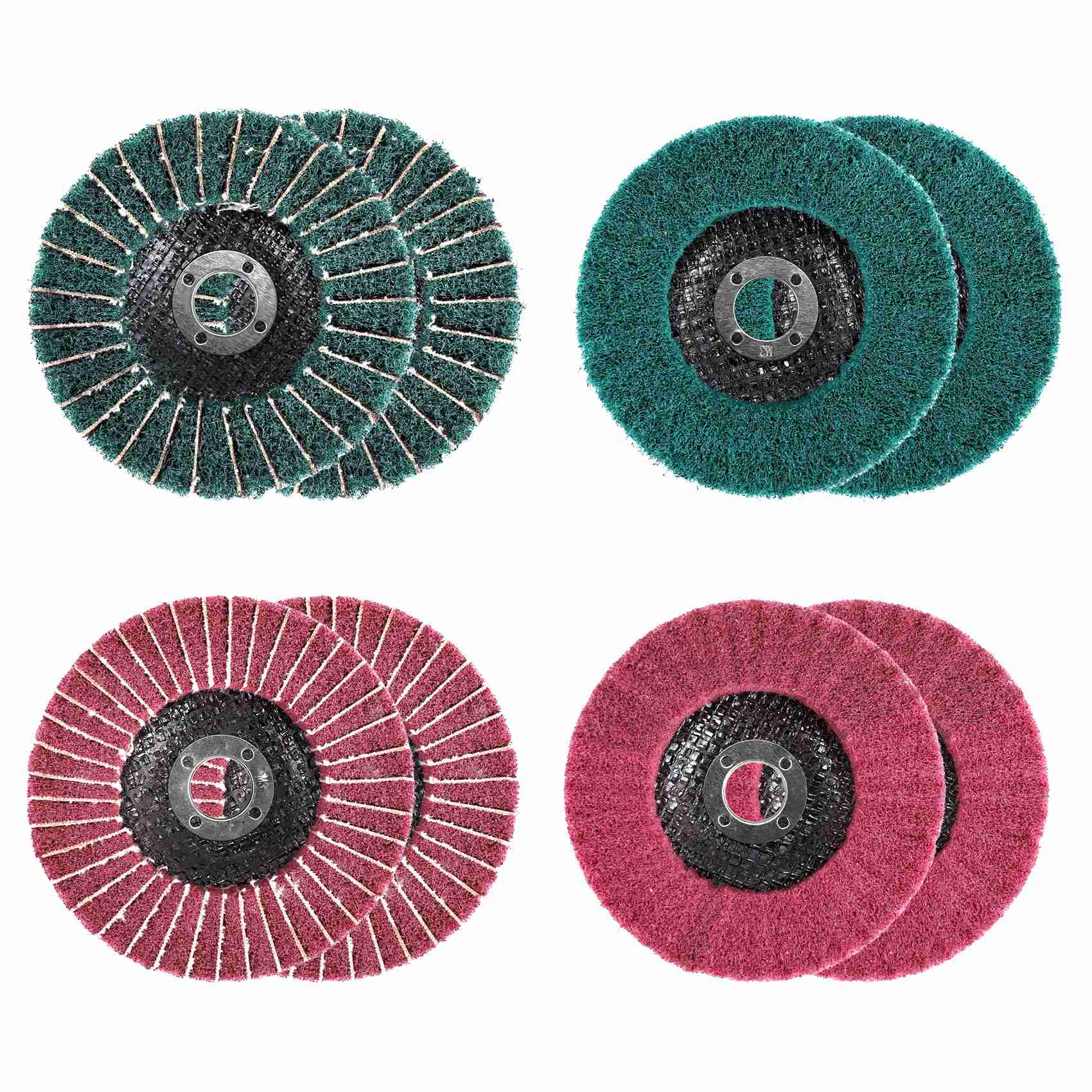 Angle Grinder Flap Disc Set - AS94-8PCS Juego de 8 Discos de