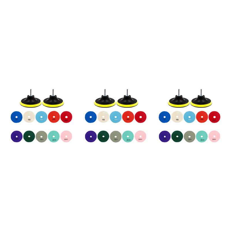 Grinder Polishing Pad Kit - ABWP-36 piezas, juego de discos de