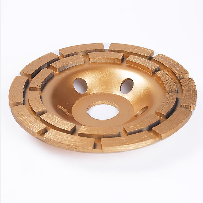 Angle Grinder Diamond Blade Concrete - Muela de doble hilera de diamante