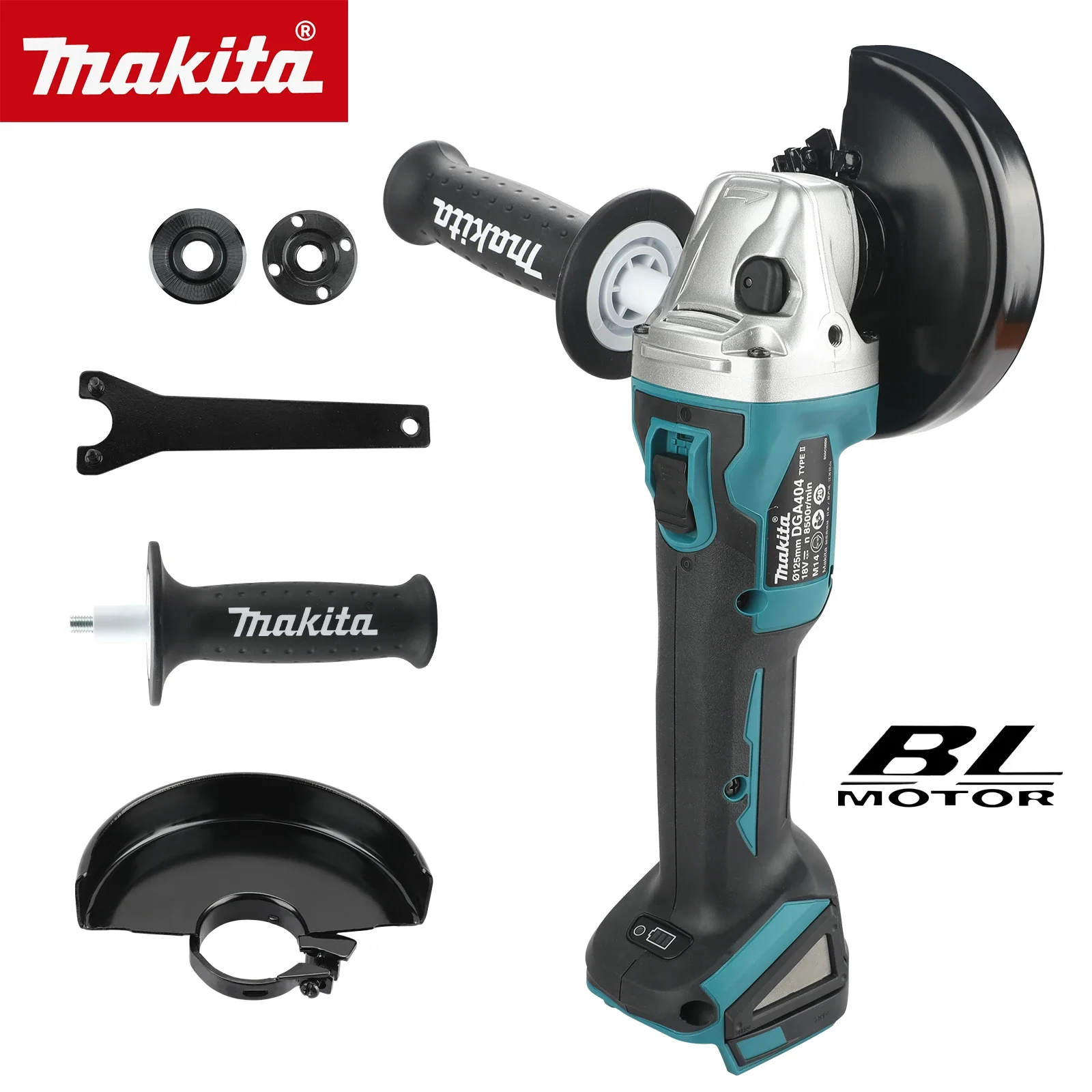 Cordless Angle Grinder 125Mm Brushless - Amoladora Angular Eléctrica de Litio Sin