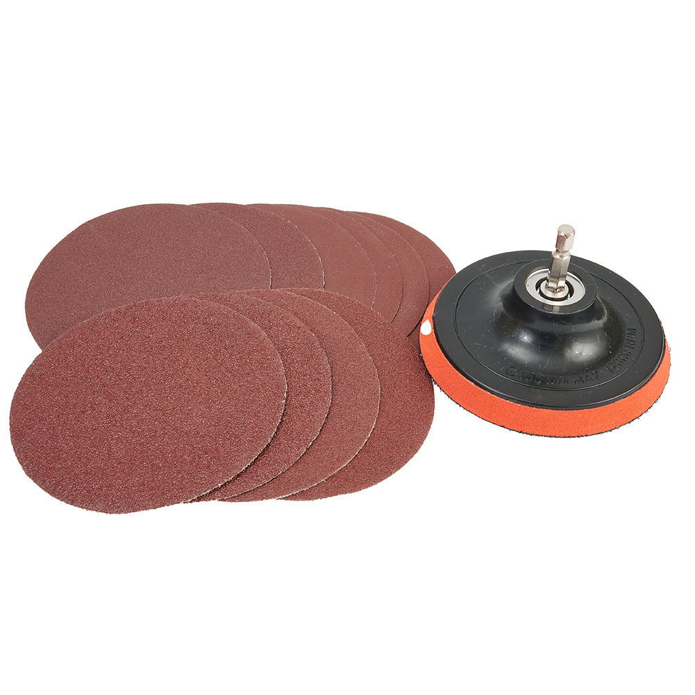 Grinder Polishing Pad Kit - 12 Uds. Discos de lijado de