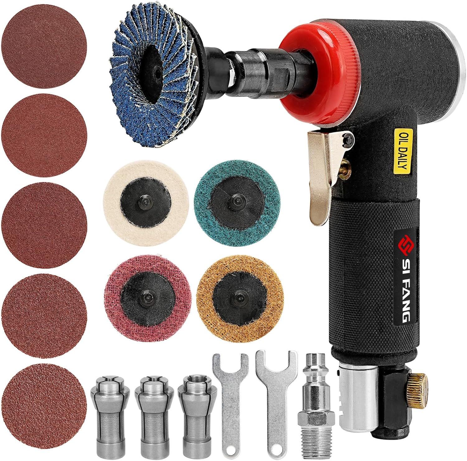 Die Grinder 1/4 Inch Air - Mini Amoladora Angular Neumática SI FANG