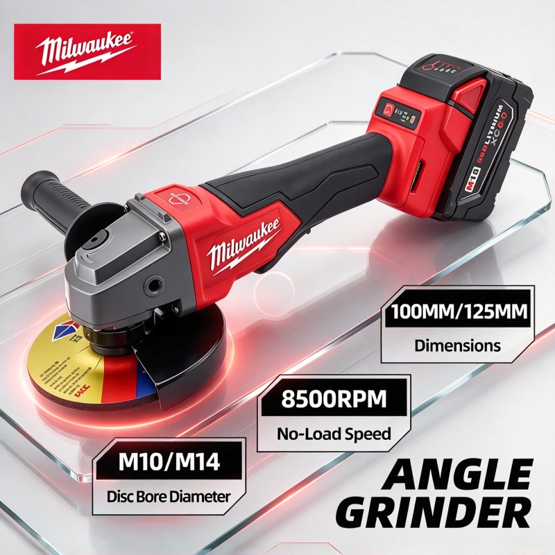 Cordless Angle Grinder 125Mm Brushless - Nueva Amoladora Angular Milwaukee Original de