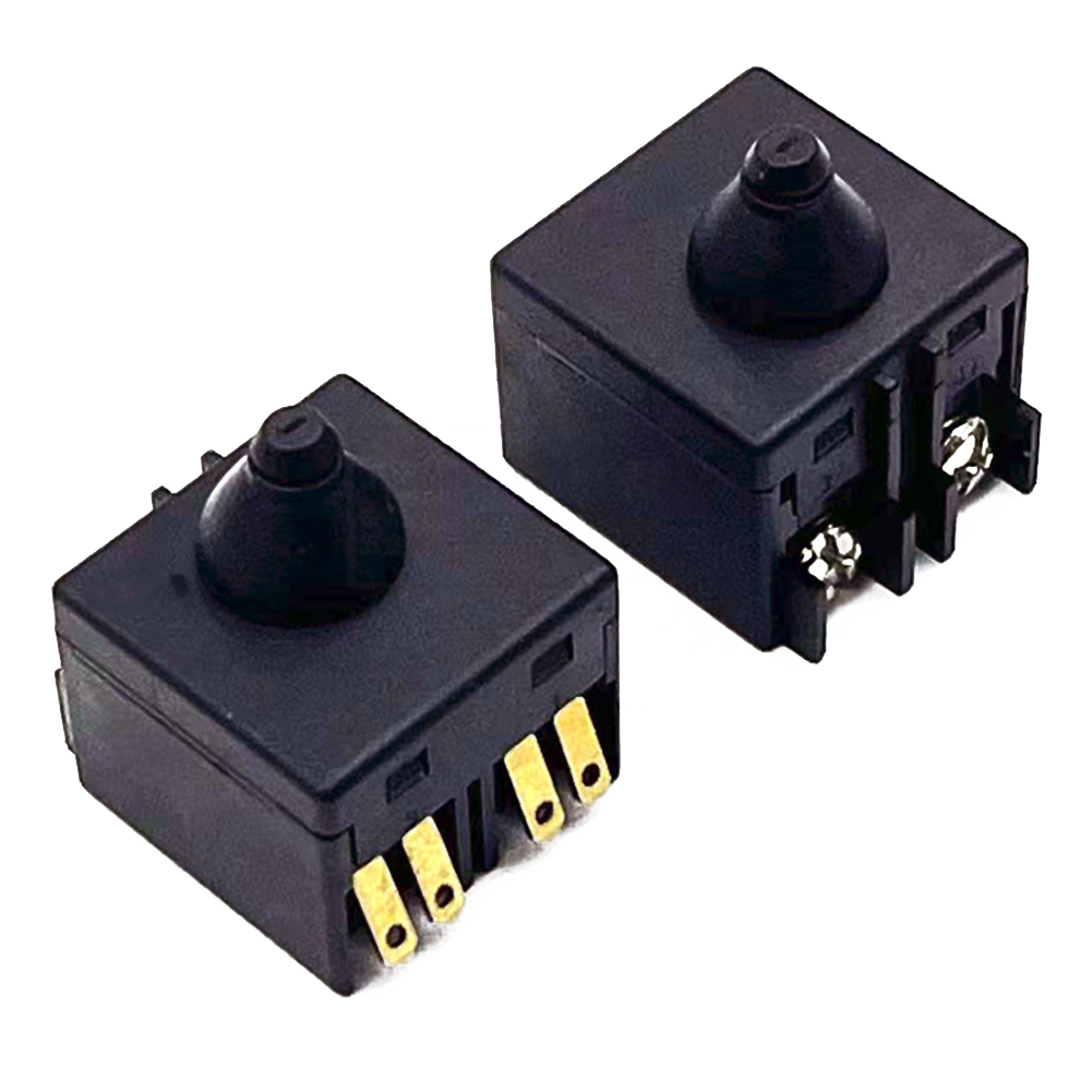 Angle Grinder Variable Speed Corded - 2 uds interruptor de botón de