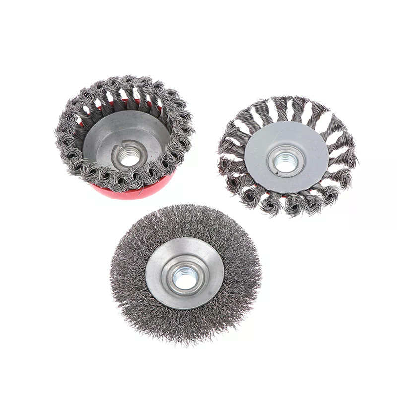 Rueda de alambre de acero tren - Angle Grinder Wire Brush Wheel reseña y precio