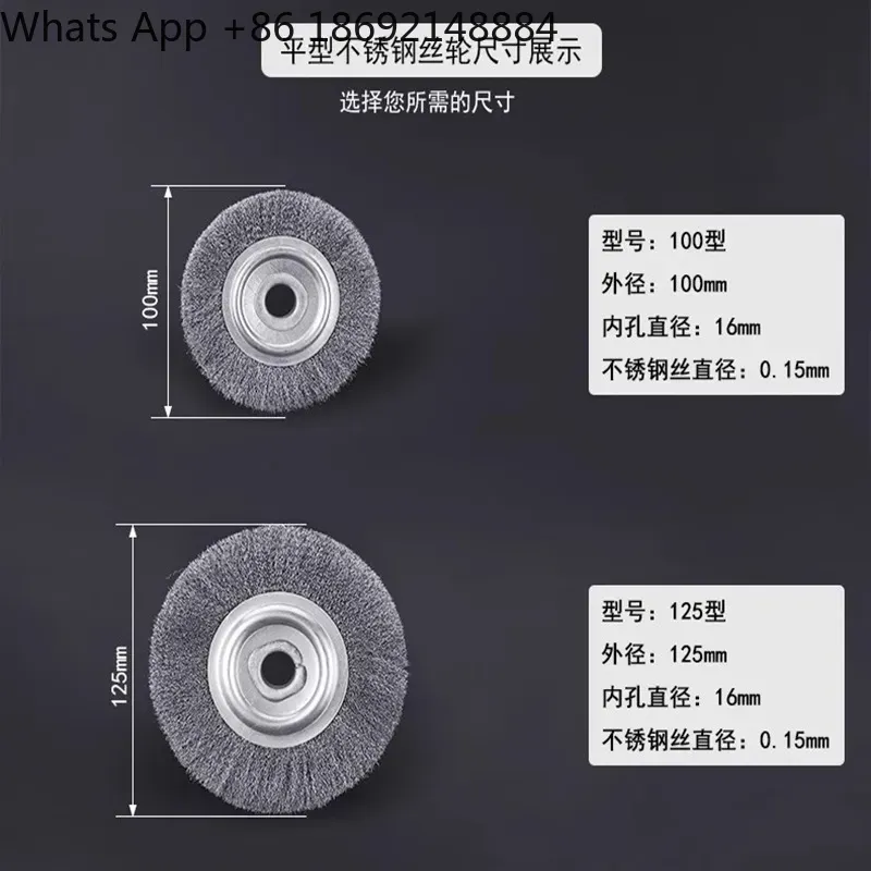 Cepillo de alambre plano de ac - Angle Grinder Wire Brush Wheel reseña y precio