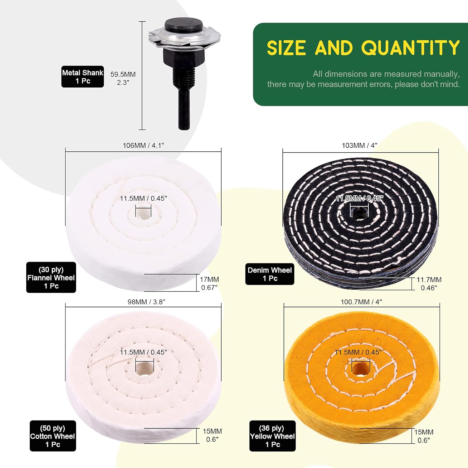 Kit de Pulido para Amoladora d - Grinder Polishing Pad Kit reseña y precio