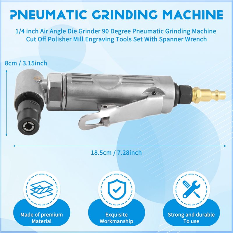 Amoladora Angular Neumática M1 - Die Grinder 1/4 Inch Air reseña y precio