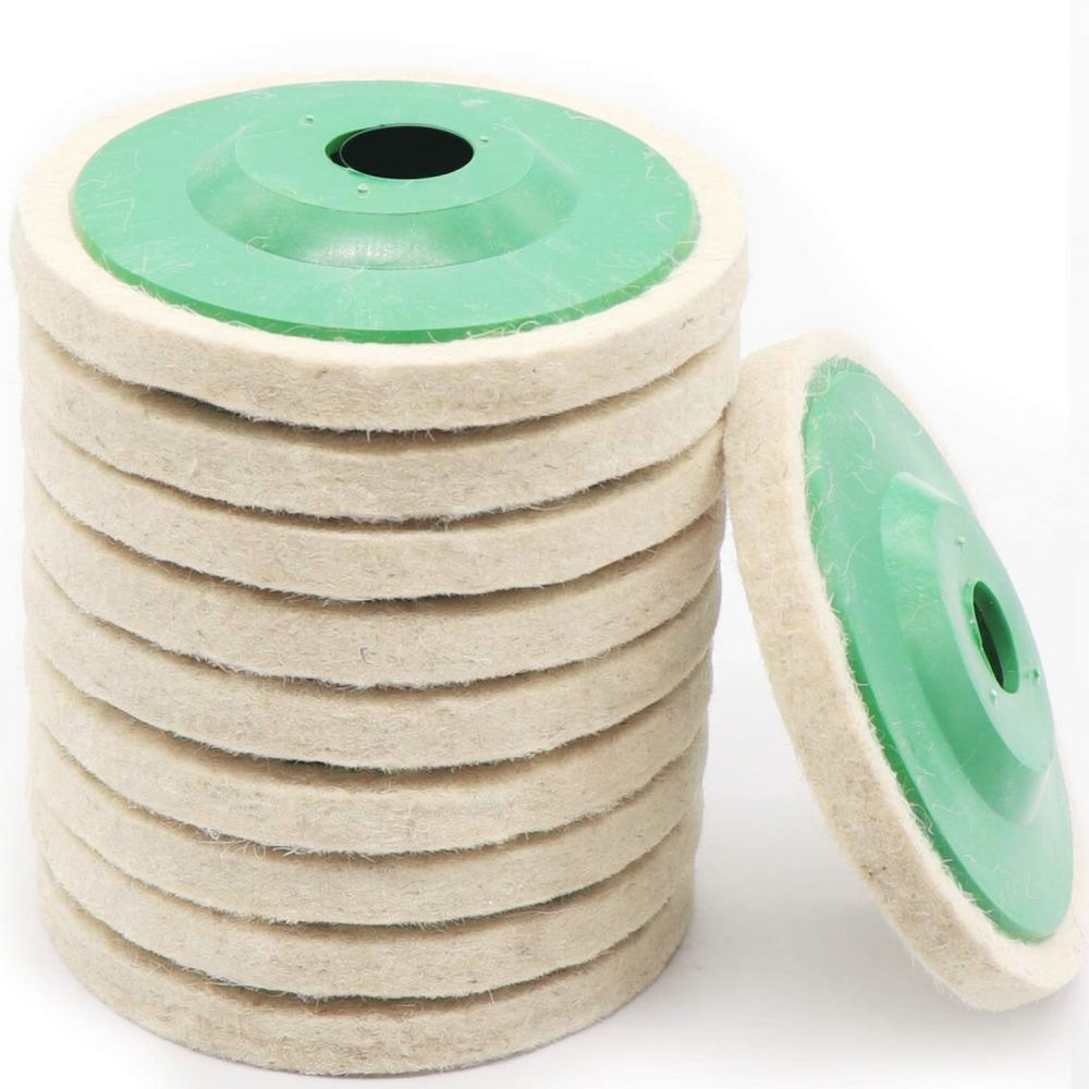 Disco de pulido de fieltro de  - Grinder Polishing Pad Kit reseña y precio
