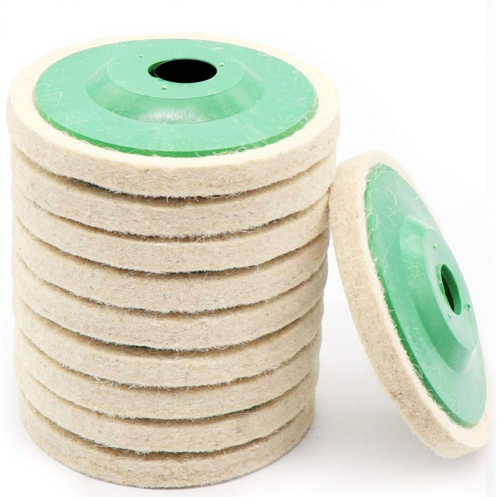 Disco de pulido de fieltro de  - Grinder Polishing Pad Kit reseña y precio