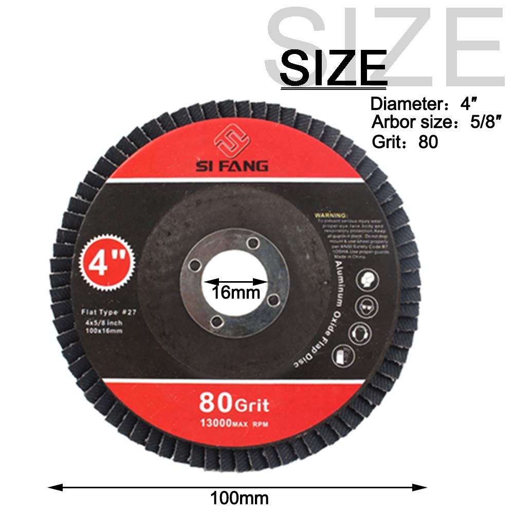 Discos de Láminas de Zirconia  - Angle Grinder Flap Disc Set reseña y precio
