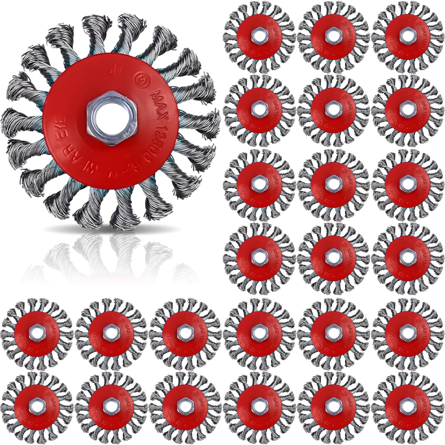 Cepillo de rueda de alambre de - Angle Grinder Wire Brush Wheel reseña y precio