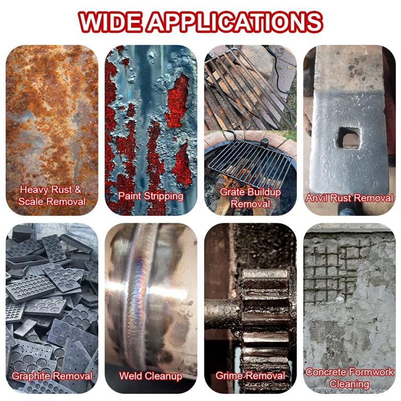 Juego de 7 cepillos de alambre - Angle Grinder Wire Brush Wheel reseña y precio