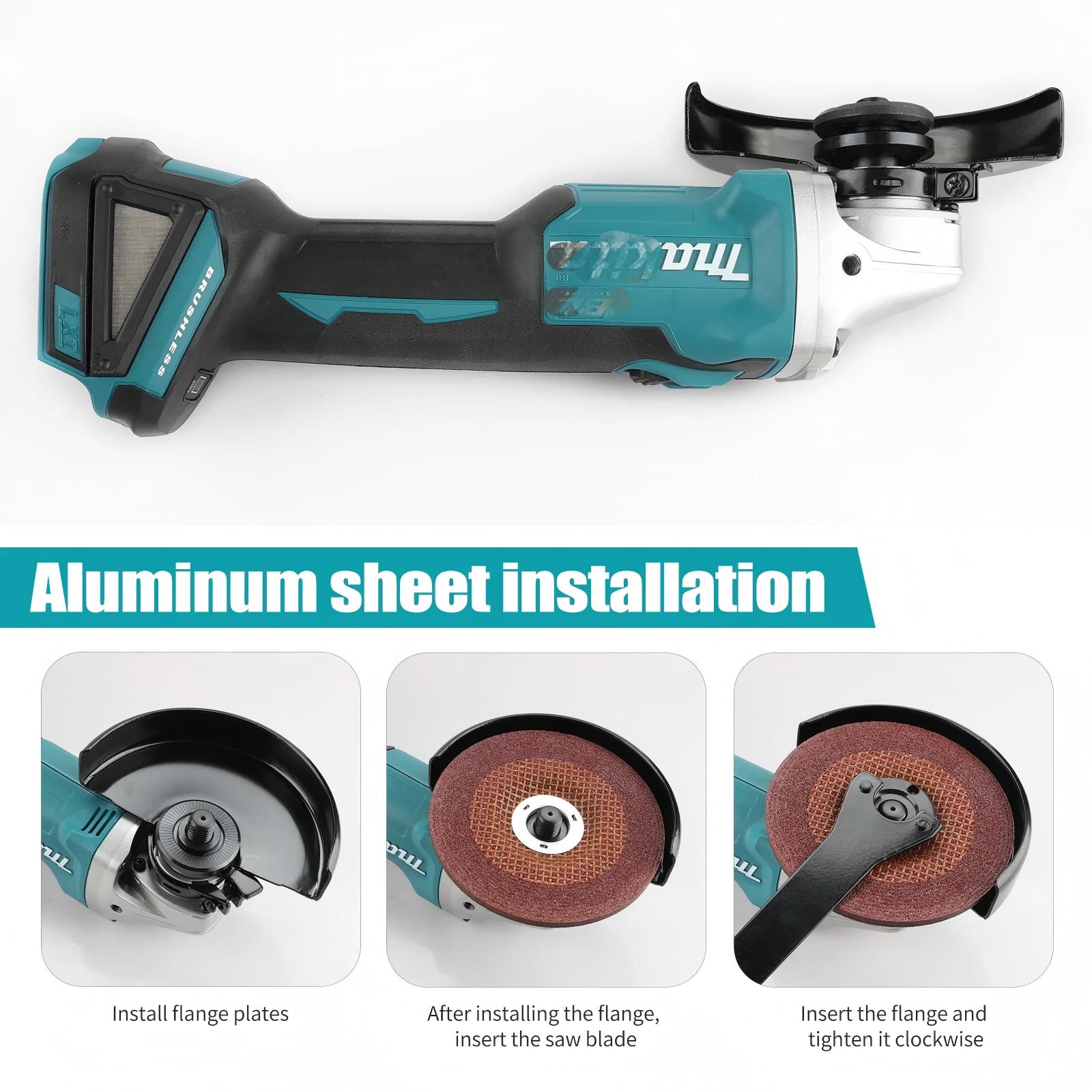 Amoladora Angular Makita DGA40 - Cordless Angle Grinder 125Mm Brushless reseña y precio