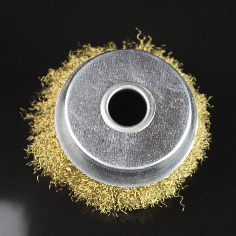 Cepillo de alambre de cobre ti - Angle Grinder Wire Brush Wheel reseña y precio