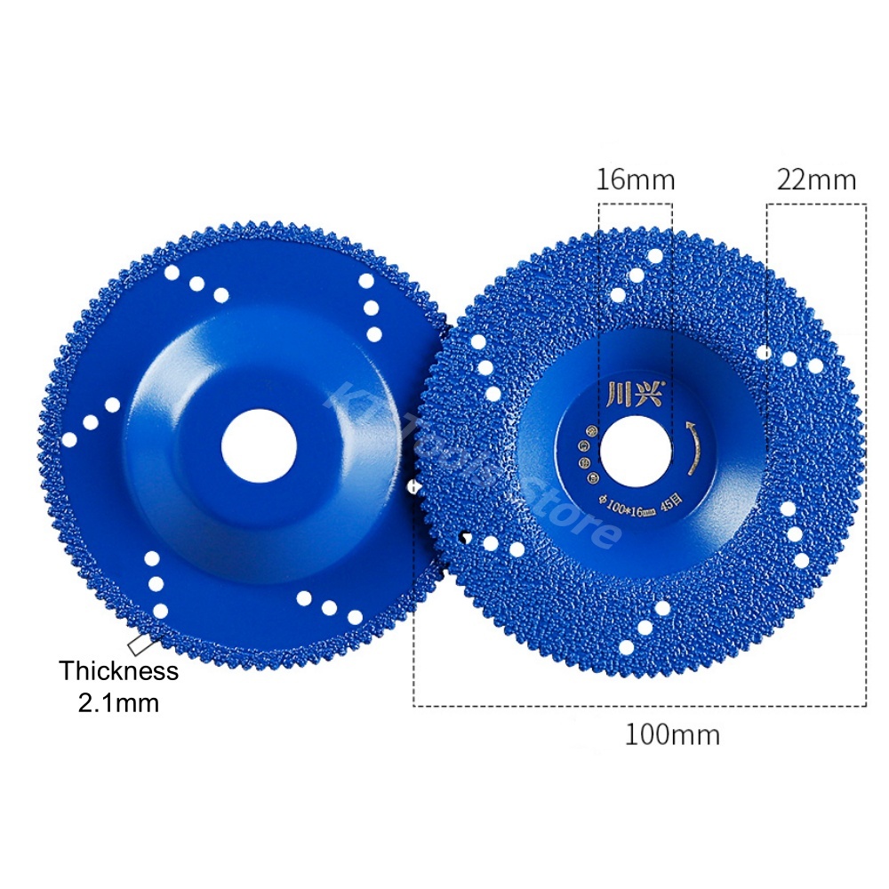Disco de corte de diamante de  - Angle Grinder Diamond Blade Concrete reseña y precio