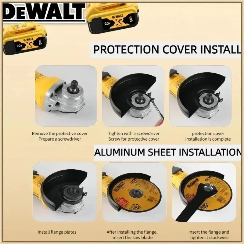 Amoladora angular Dewalt DCG40 - Cordless Angle Grinder 125Mm Brushless reseña y precio