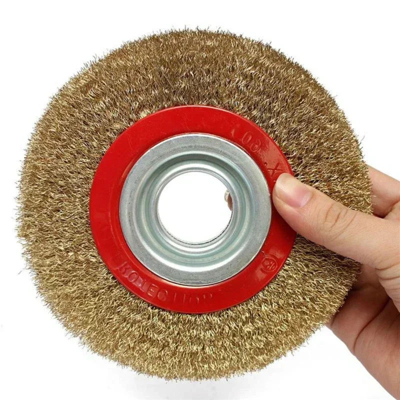 Cepillos de alambre, rueda de  - Angle Grinder Wire Brush Wheel reseña y precio