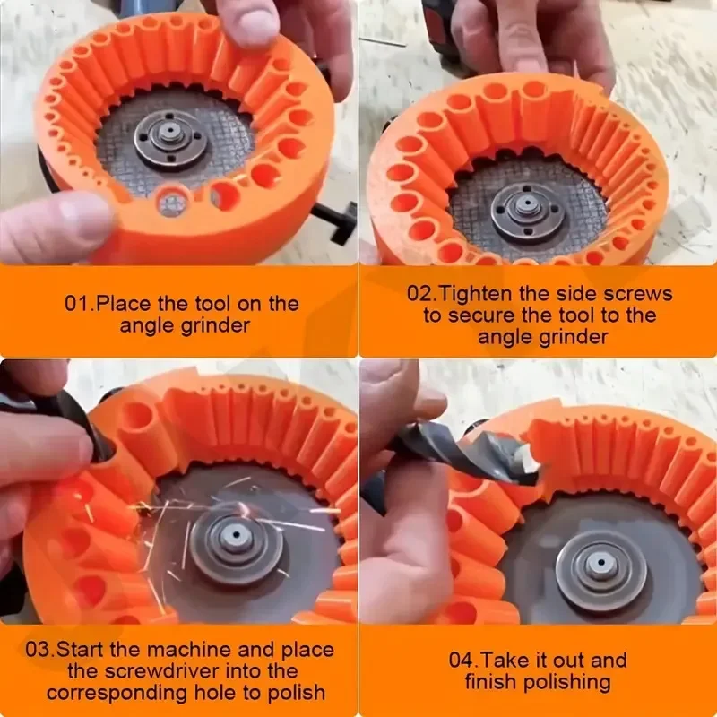 Afilador de brocas para amolad - Angle Grinder Flap Disc Set reseña y precio