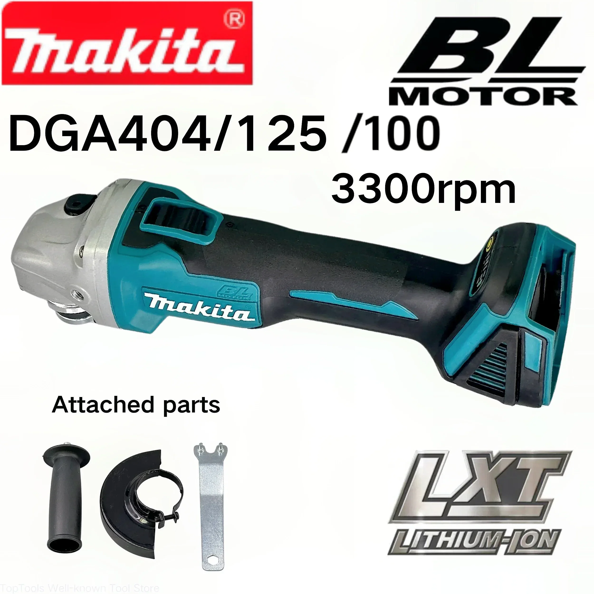 Amoladora Angular Inalámbrica  - Cordless Angle Grinder 125Mm Brushless reseña y precio