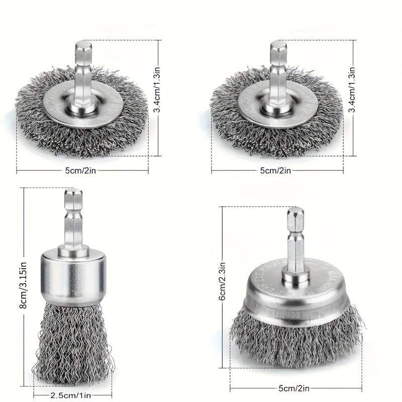 Cepillos de alambre para elimi - Angle Grinder Wire Brush Wheel reseña y precio