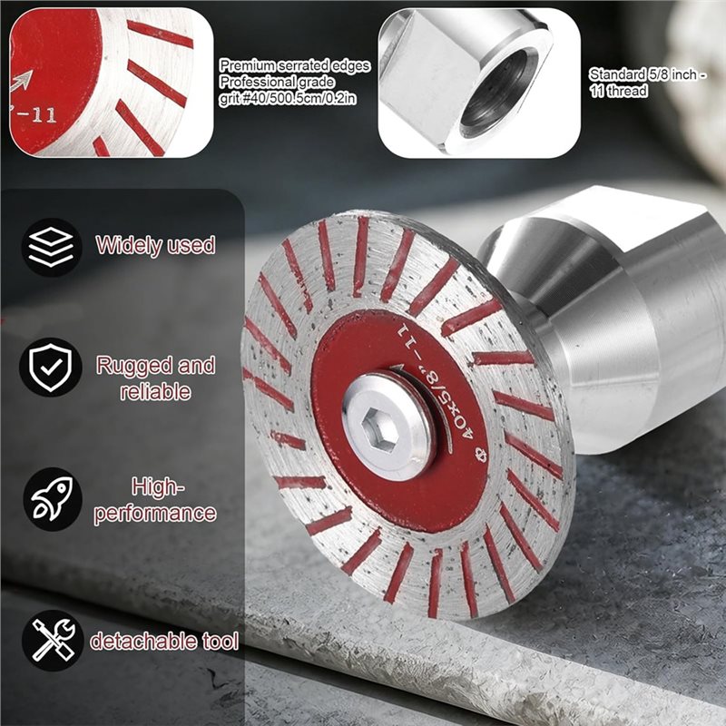 Disco de sierra de diamante AB - Angle Grinder Diamond Blade Concrete reseña y precio
