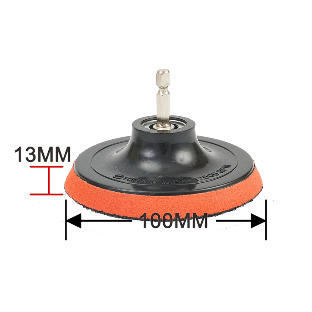 12 Uds. Discos de lijado de 4  - Grinder Polishing Pad Kit reseña y precio