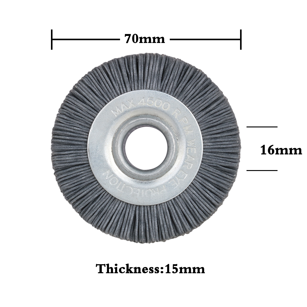 Cepillo de Alambre Abrasivo de - Angle Grinder Wire Brush Wheel reseña y precio