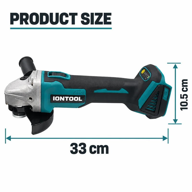 Amoladora angular inalámbrica  - Brushless Grinder 100Mm 850W reseña y precio