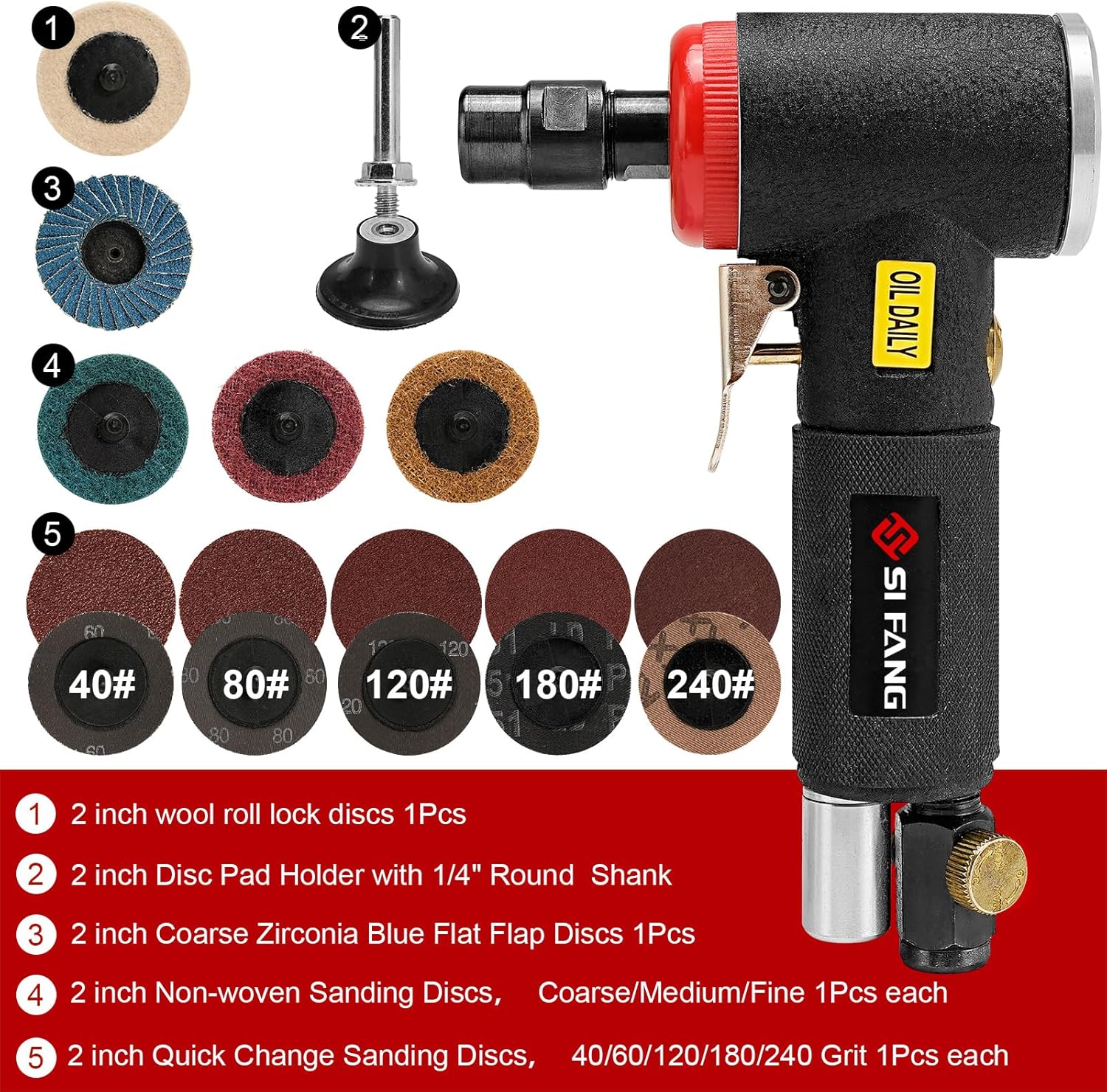 Mini Amoladora Angular Neumáti - Die Grinder 1/4 Inch Air reseña y precio