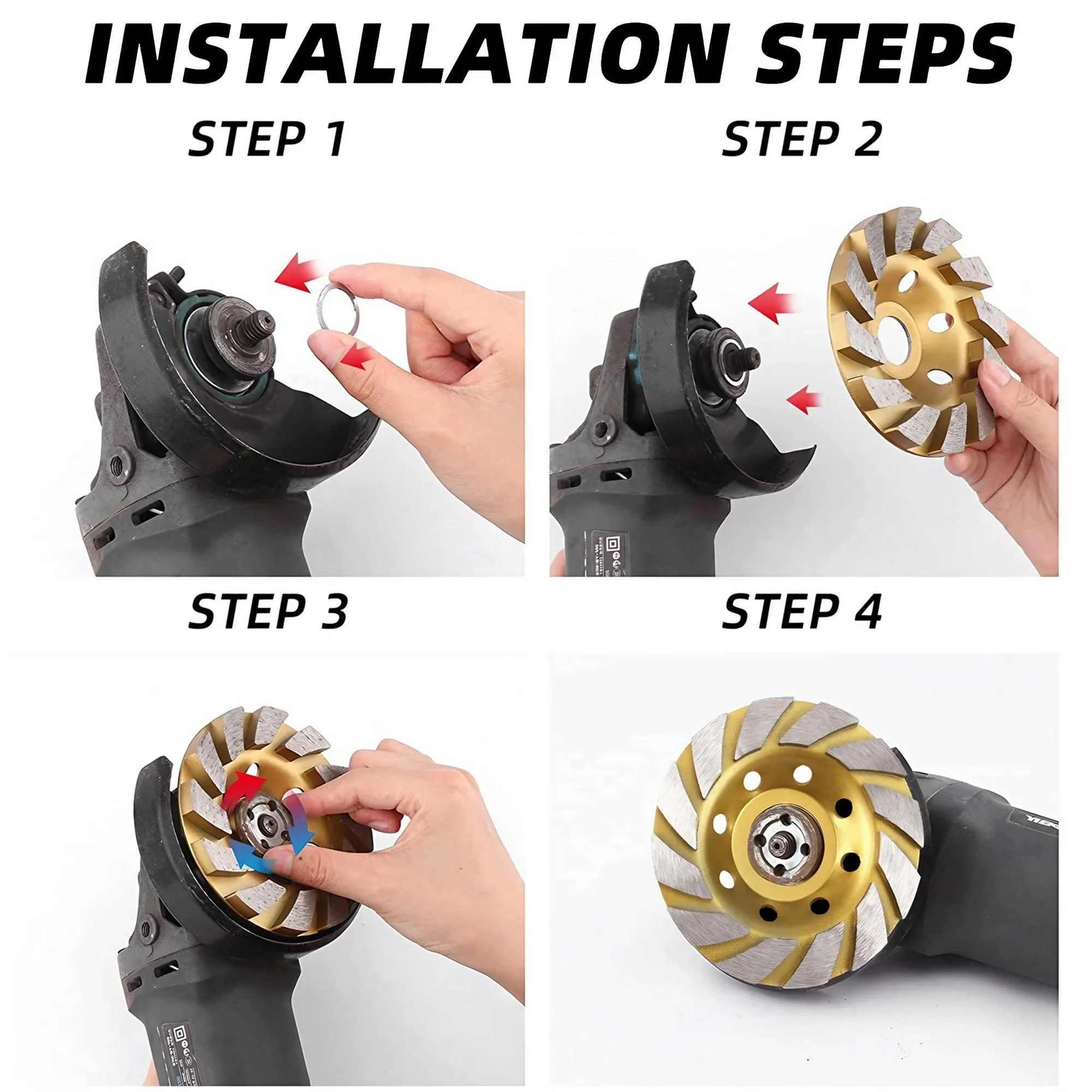 Disco de Diamante para Pulir H - Angle Grinder Diamond Blade Concrete reseña y precio