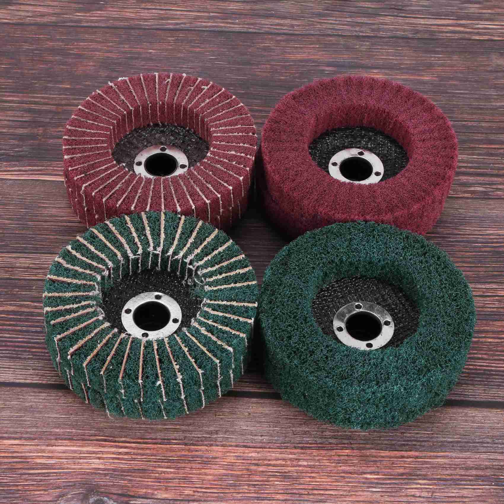 Juego de 8 discos de fibra de  - Angle Grinder Flap Disc Set reseña y precio