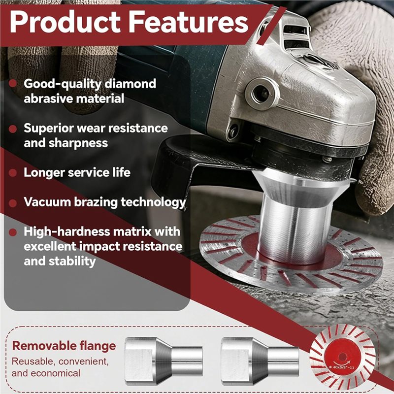 [B17B!】 Discos de sierra de di - Angle Grinder Diamond Blade Concrete reseña y precio