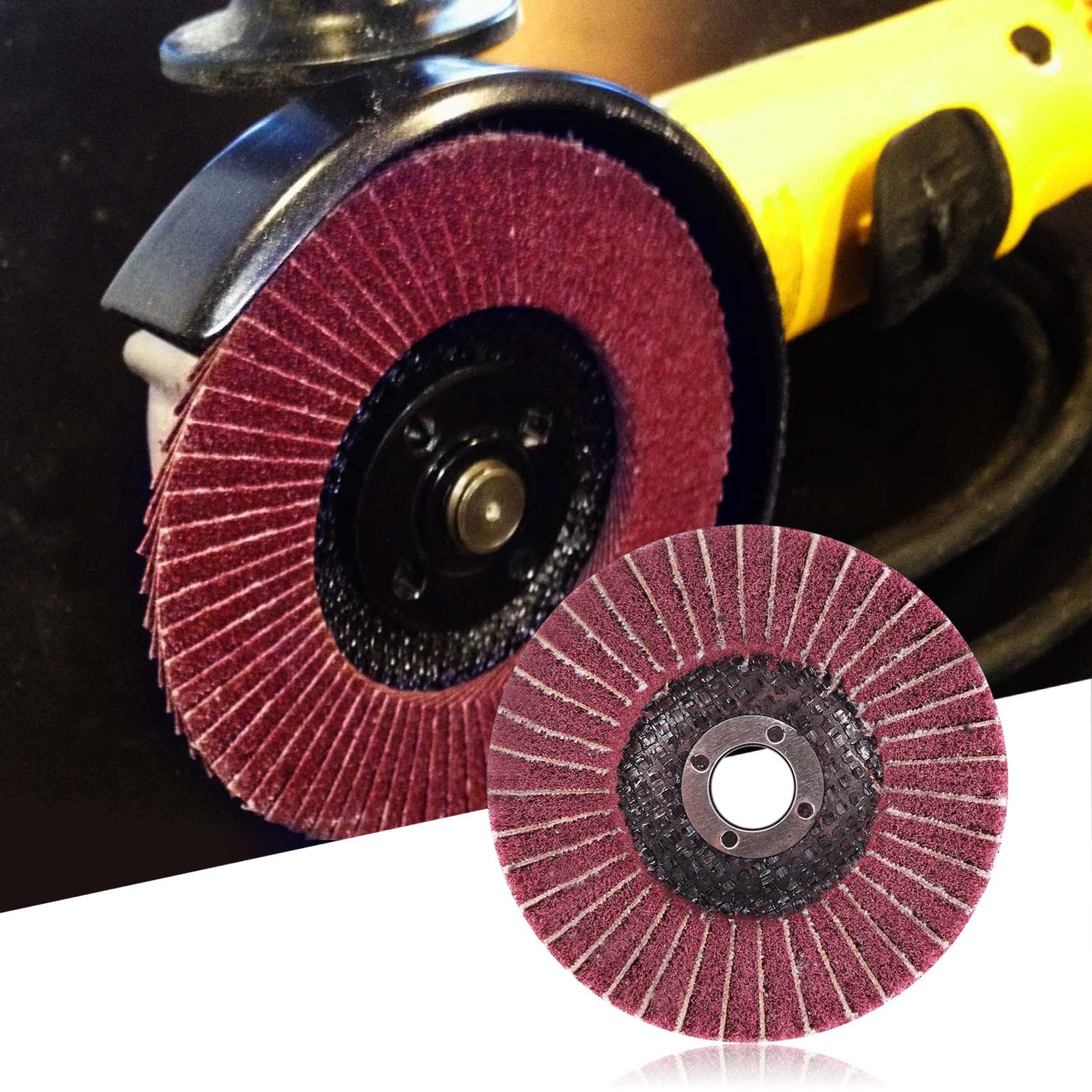 A93E-8PCS Juego de 8 Discos de - Angle Grinder Flap Disc Set reseña y precio
